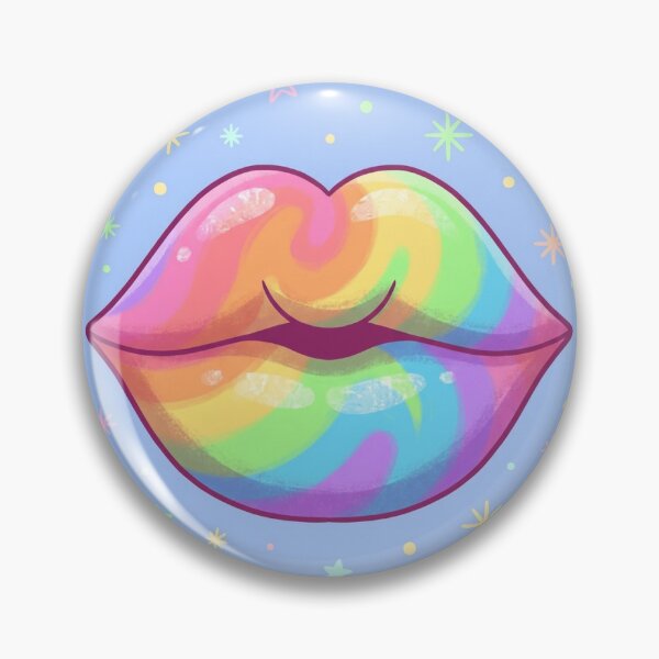 Item preview, Cartoon multi coloured lips designed and sold by carlsmart1.