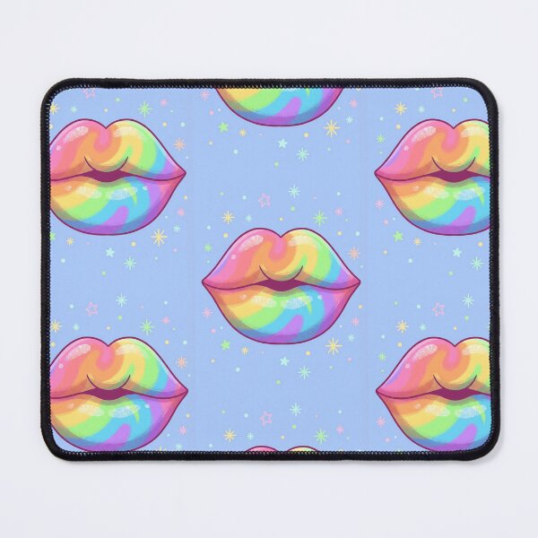 Item preview, Cartoon multi coloured lips designed and sold by carlsmart1.