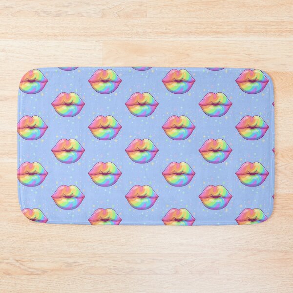 Item preview, Cartoon multi coloured lips designed and sold by carlsmart1.