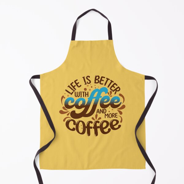 Item preview, Life is better with coffee - Blue edition designed and sold by Teacuppupdesign.