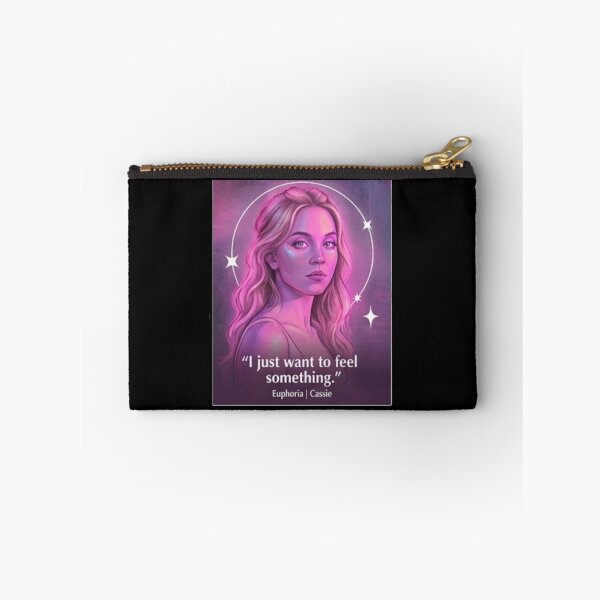 Item preview, Cassie ” I just want to feel something “- Euphoria State/ Cast Aesthetic Illustration | Neon Emotional Vibes | Trendy TV Inspired Art Design designed and sold by Mialunaa.
