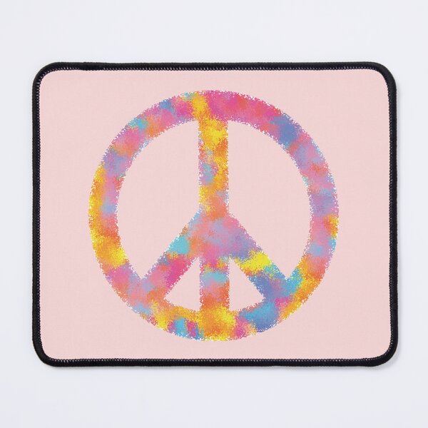 Item preview, Tie Dye Peace Sign designed and sold by Rosemarie Guieb Designs.