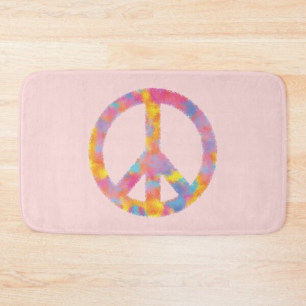 Item preview, Tie Dye Peace Sign designed and sold by Rosemarie Guieb Designs.