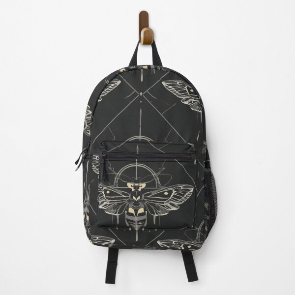 Item preview, Moths & Occult Geometry | Dark Gothic Seamless Pattern designed and sold by kabucino.