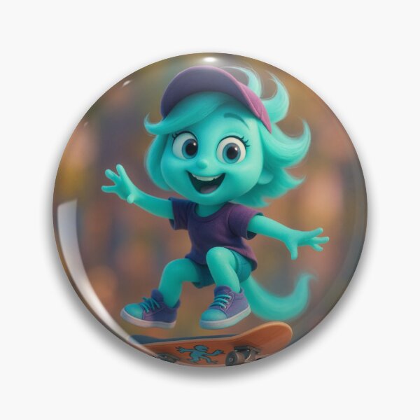 Item preview, Skater Spirit Girl designed and sold by Sillytoe.