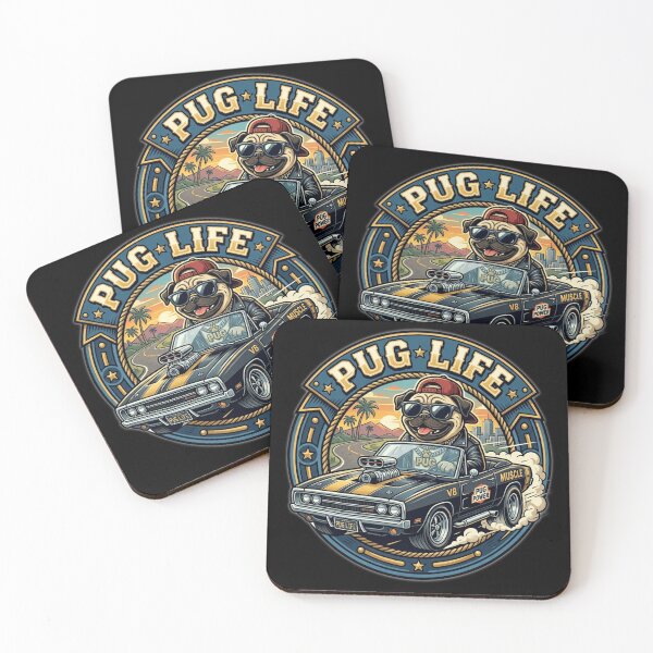 Item preview, Pug Life designed and sold by The King's general goods.