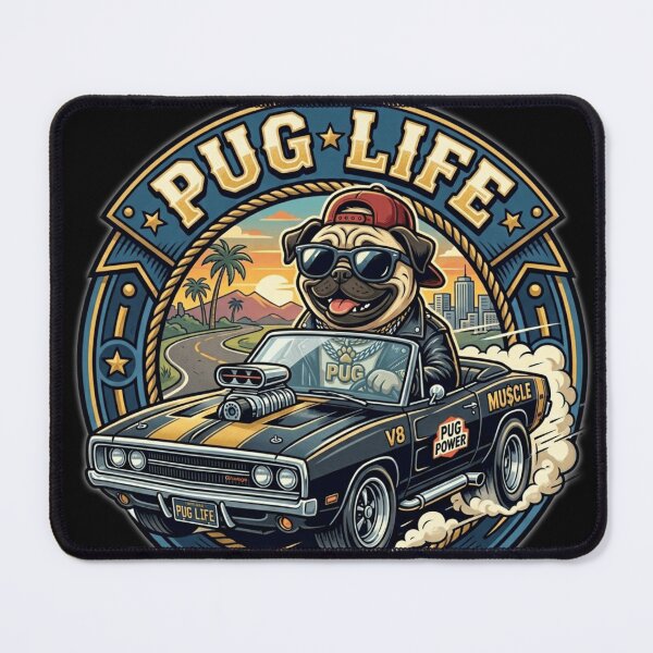 Item preview, Pug Life designed and sold by The King's general goods.