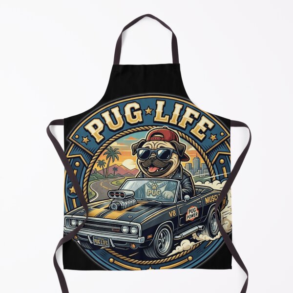 Aperçu de l'œuvre Pug Life créée et vendue par The King's general goods.