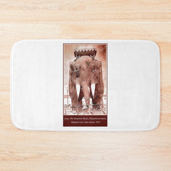 Item preview, Elephant Hotel in Dilapidated State, Margate City,  New Jersey, 1971 designed and sold by AMacGPhilly.