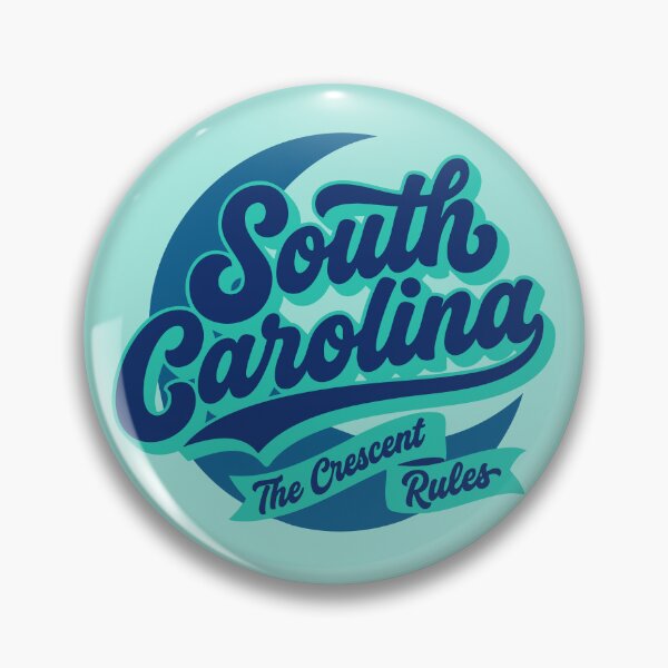 Item preview, Retro South Carolina Script Vintage Crescent Design Palmetto State Pride designed and sold by Cozy-Old-Pub.
