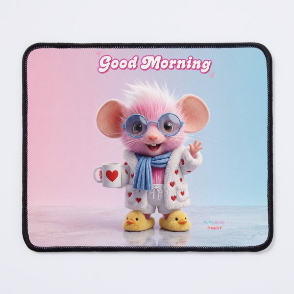 Item preview, Good Morning Mousy MUG   designed and sold by PuppyBerry.