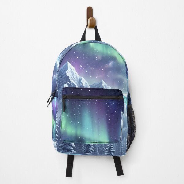 Item preview, Arctic Wolf Aurora Night Sky designed and sold by RkskArt.