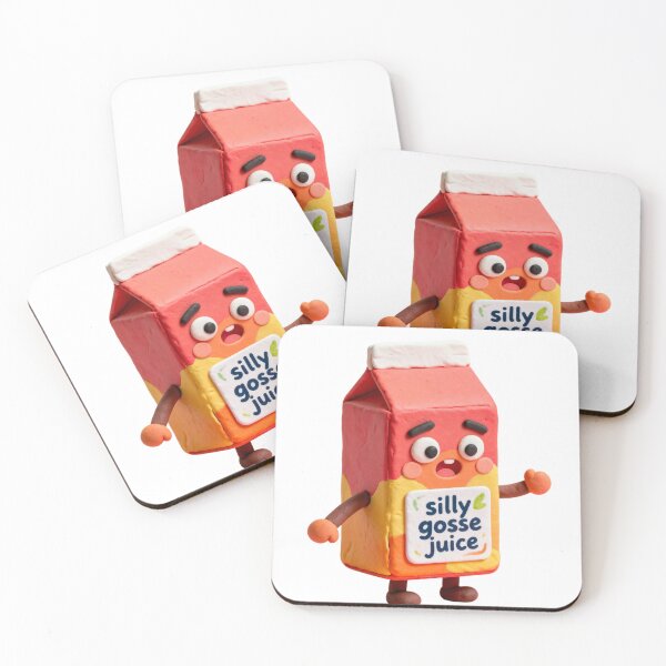 Item preview, Silly Gosse Juice Funny Juice Box Design | Cute Kawaii Cartoon Drink Illustration | Humor Quote Art designed and sold by Modefissi.