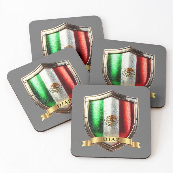 Item preview, Mexico Heritage Shield for Diaz designed and sold by Highlandkings.