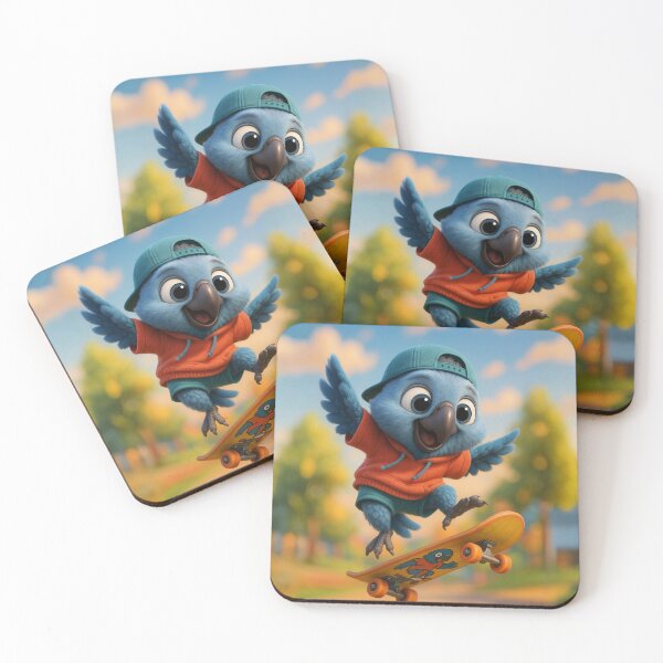 Item preview, Skater Spixs Macaw designed and sold by Sillytoe.