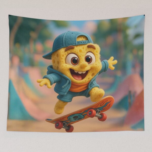Item preview, Skater Sponge designed and sold by Sillytoe.