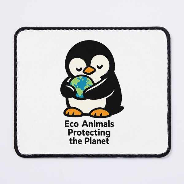 Item preview, Eco Animals Protecting the Planet designed and sold by LuveraxArt.