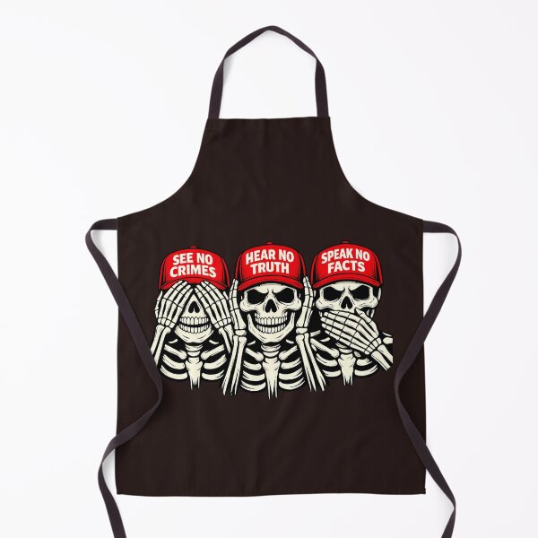 Item preview, See No Crimes Hear No Truth Speak No Facts Skeleton designed and sold by faridman.