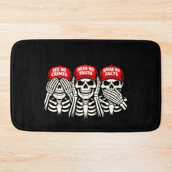 Item preview, See No Crimes Hear No Truth Speak No Facts Skeleton designed and sold by faridman.