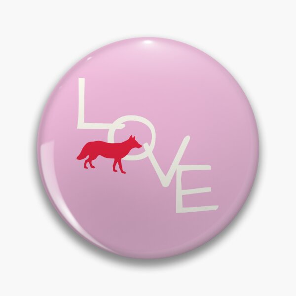 Item preview, Simply Love - Fox/Dog Lover Modern LOVE Artwork designed and sold by Teacuppupdesign.