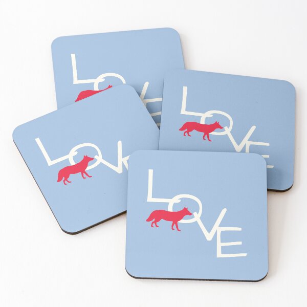 Item preview, Simply Love - Fox/Dog Lover Modern LOVE Artwork designed and sold by Teacuppupdesign.