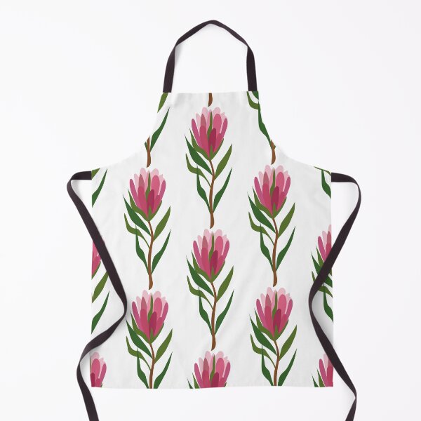 Item preview, Pink Proteas with Green Leaves designed and sold by OrchidiemC.