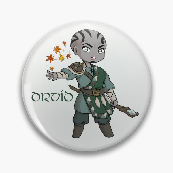 Item preview, Goliath Druid Pin designed and sold by Ringo-Ichigo.