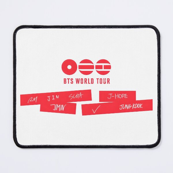 Item preview, BTS World Tour ARIRANG Member Names designed and sold by ShufflexShop.