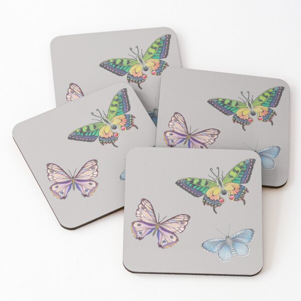 Item preview, Rainbow Butterfly Set designed and sold by Spirit Oracle Art.