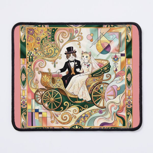 Item preview, The wedding of the loving cats. designed and sold by Natalia-Vlad.