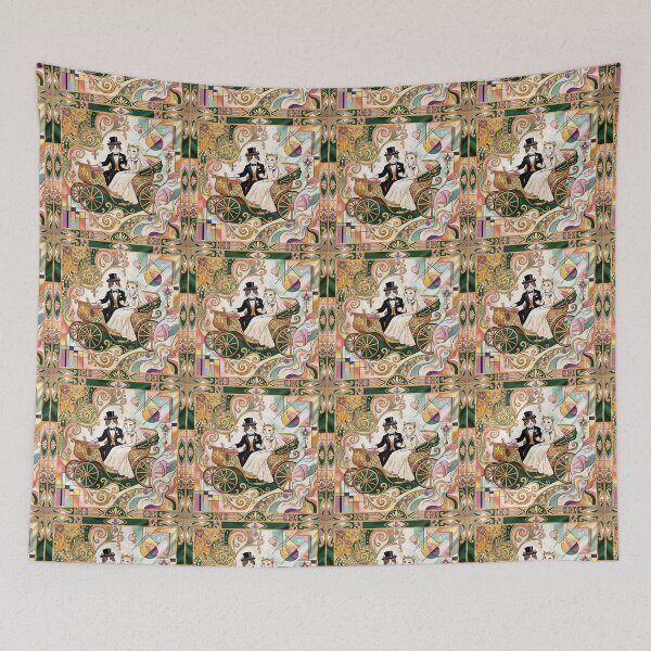 Item preview, The wedding of the loving cats. designed and sold by Natalia-Vlad.