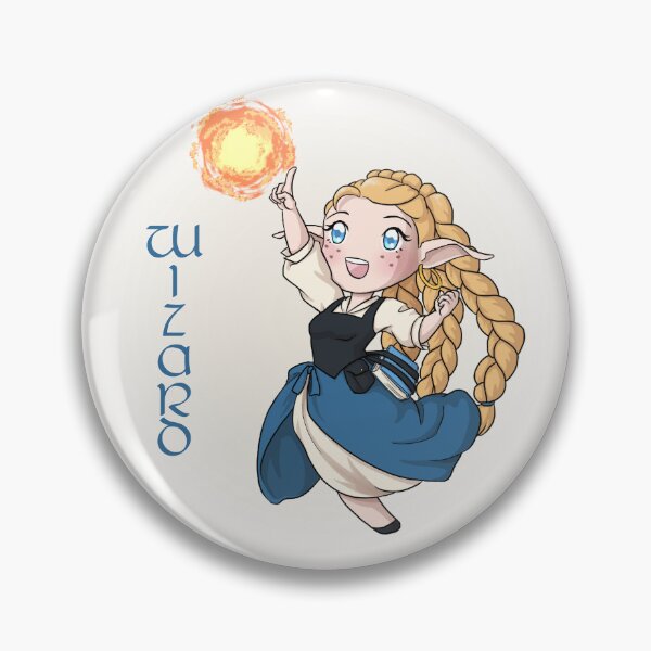Item preview, Gnome Wizard Pin designed and sold by Ringo-Ichigo.