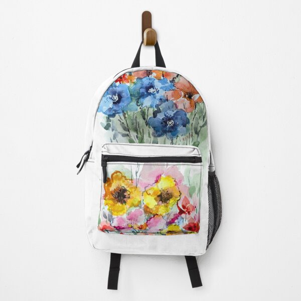 Item preview, Sunlit Wildflower Meadow in Watercolor designed and sold by Kara Draws.