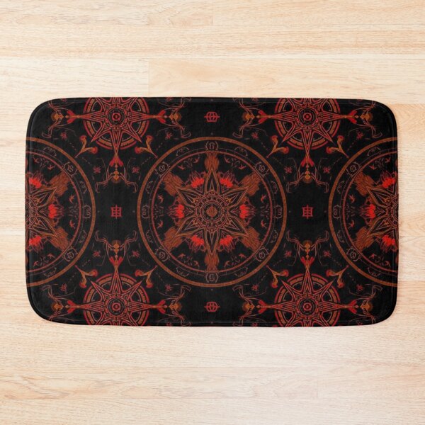 Item preview, Blood Star Zodiac | Dark Astrology & Occult Seamless Pattern designed and sold by kabucino.