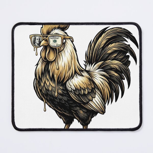 Item preview, Golden Drip Money Rooster – Hustle Streetwear Art designed and sold by mohamedlaid.