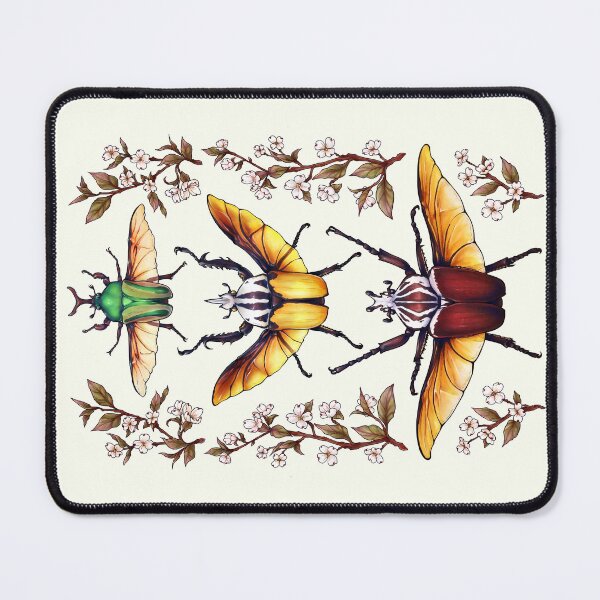 Item preview, Flower Beetles designed and sold by E Moss.