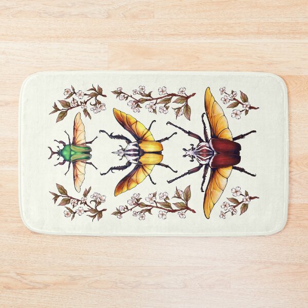 Item preview, Flower Beetles designed and sold by E Moss.