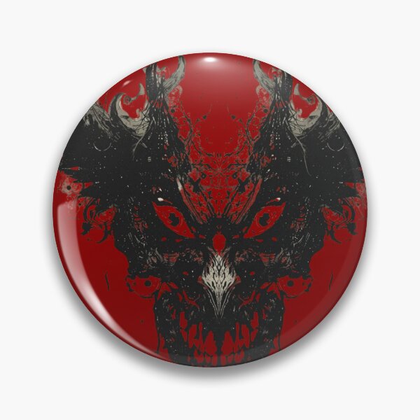 Item preview, Rorschach Entity Inkblot - Dark Psychology Art designed and sold by kabucino.