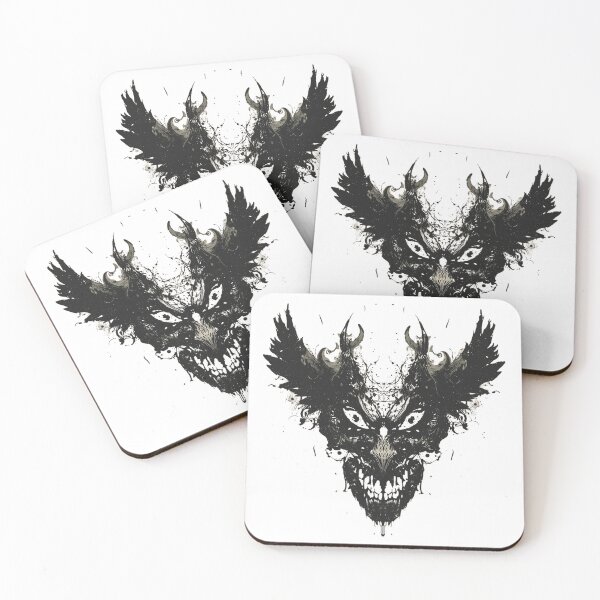 Item preview, Rorschach Entity Inkblot - Dark Psychology Art designed and sold by kabucino.