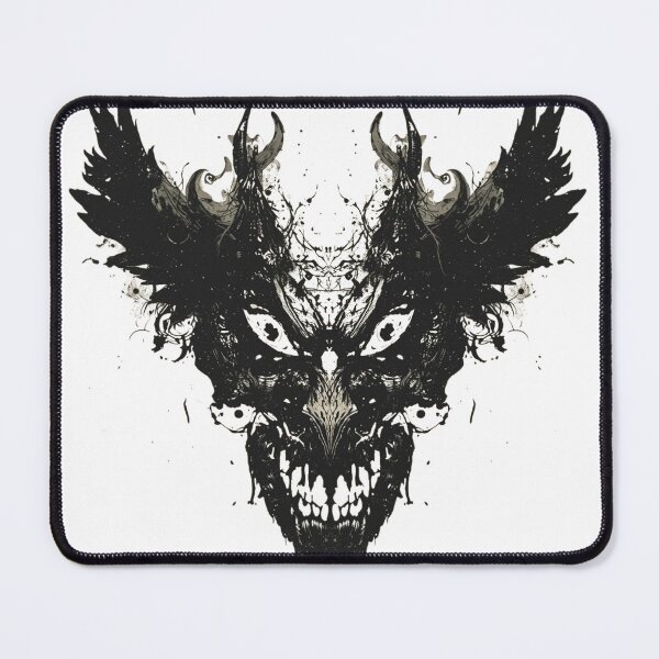 Item preview, Rorschach Entity Inkblot - Dark Psychology Art designed and sold by kabucino.