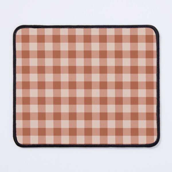 Item preview, Terracotta and Peach Gingham Picnic Pattern, Aesthetic Burnt Orange Plaid Gingham Check, Earthy Terracotta and Cream Gingham Aesthetic, Modern Orange Gingham Plaid Checkerboard designed and sold by VivaFy.