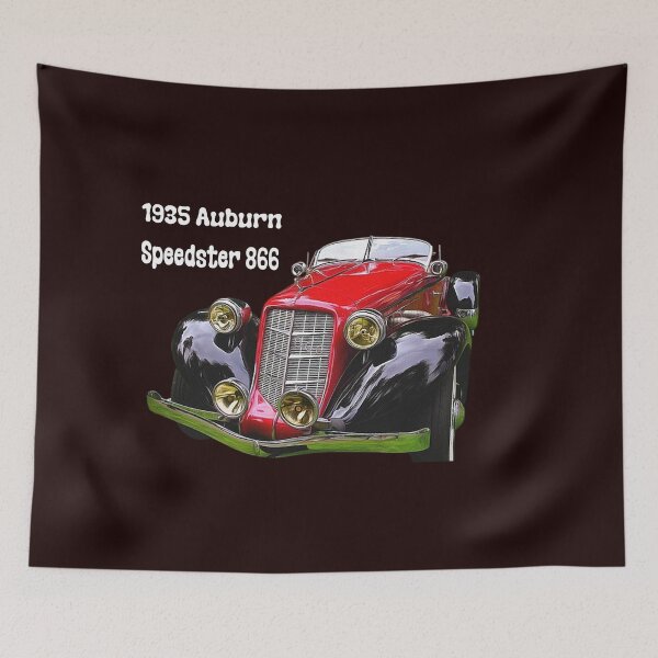 Item preview, 1935 Auburn Speedster 866 - Golden Age Of Automobiles designed and sold by TZehrfeldPhotos.