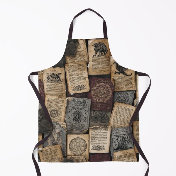 Item preview, Witch's Grimoire Pattern - Antique Arcane Pages designed and sold by kabucino.