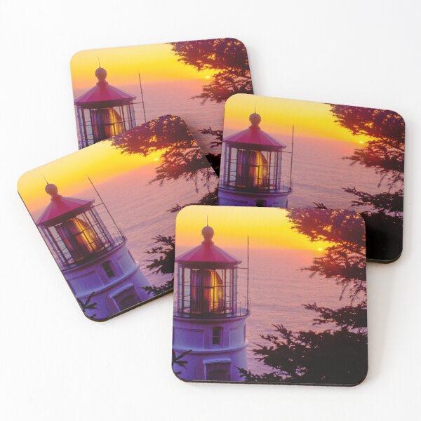 Item preview, Sunset at the Lighthouse designed and sold by jklune.