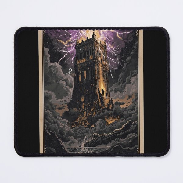 Item preview, The Tower Card - Gothic Chaos Tarot designed and sold by kabucino.