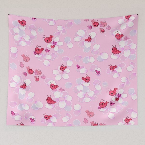 Item preview, Cherry blossom shrimp designed and sold by pikaole.