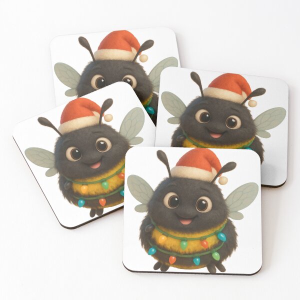 Item preview, Christmas Forest Cuckoo Bumblebee designed and sold by Sillytoe.