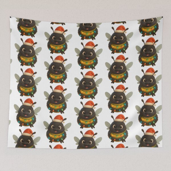 Item preview, Christmas Forest Cuckoo Bumblebee designed and sold by Sillytoe.