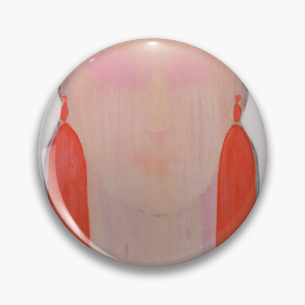 Item preview, Fading Portrait with Red Earrings – Bijouterie Series designed and sold by Gela Mikava.