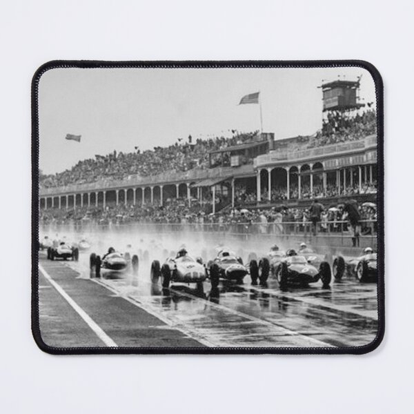 Item preview, 1961 British Grand Prix - Vintage Formula 1 Racing Poster designed and sold by Road To Track.